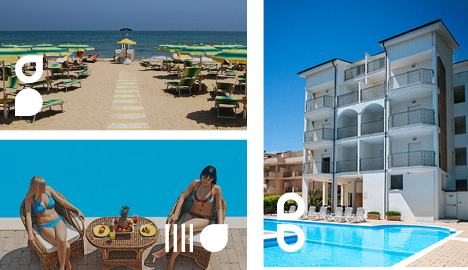 Spiaggia, piscina e mare al Residence Playa Sirena